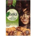 Краска для волос на основе хны, цвет махагон 5.5, 60 г (6 пакетиков по 10 г) - Vatika