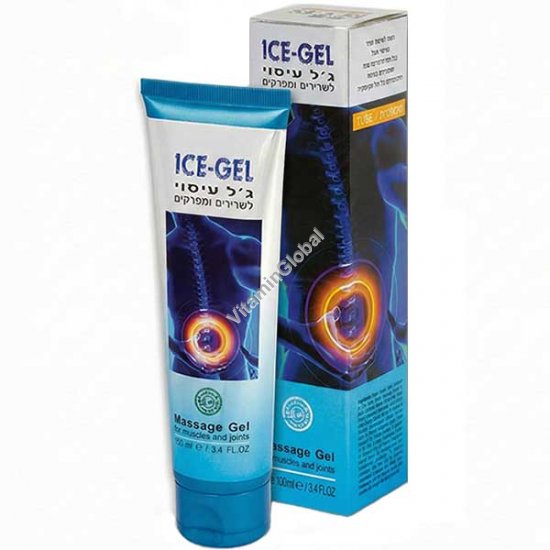 Ice-Gel - гель для снятия болей в суставах и мышцах 100 мл - Roots