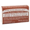 Натуральное эвкалиптовое мыло 140 г - Dr. Bronner