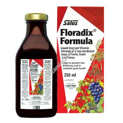 Floradix - железо в сиропе 250 мл - Salus