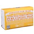 Натуральное мыло цитрусовое 140 г - Dr. Bronner