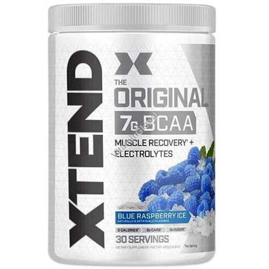 XTEND – комплекс аминокислот BCAA со вкусом голубая малина 345 г - Scivation